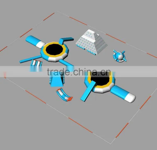 High Quality Gaint Water Games Inflatable Water Park for Sale SP-WP001