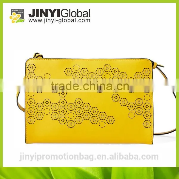 Snap Closure Half Flap Leather Wristlet