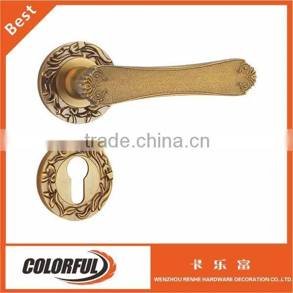 Satin Solid Stainless Steel Indoor Lock photo-6