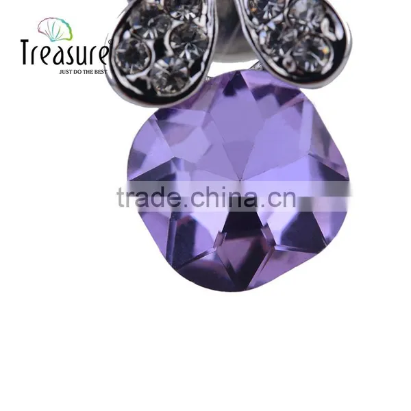 Fashionable Jewelry Flower Brooch With Colorful Rhinestone Brooch Jewelry photo-3