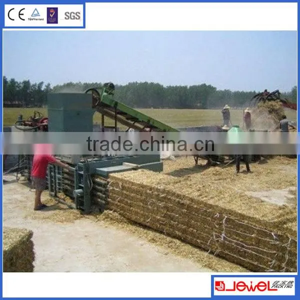 China Industry-leading Manafacture Full-Automatic Horizontal Pine Straw Baler