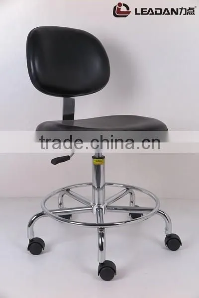 ESD Chair Anti Static Chair Lab Chair PU Leather Chair photo-2
