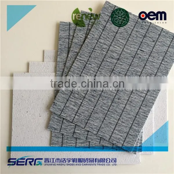 Striped Shoe Insole Material Sheet for Upper Shoes Only