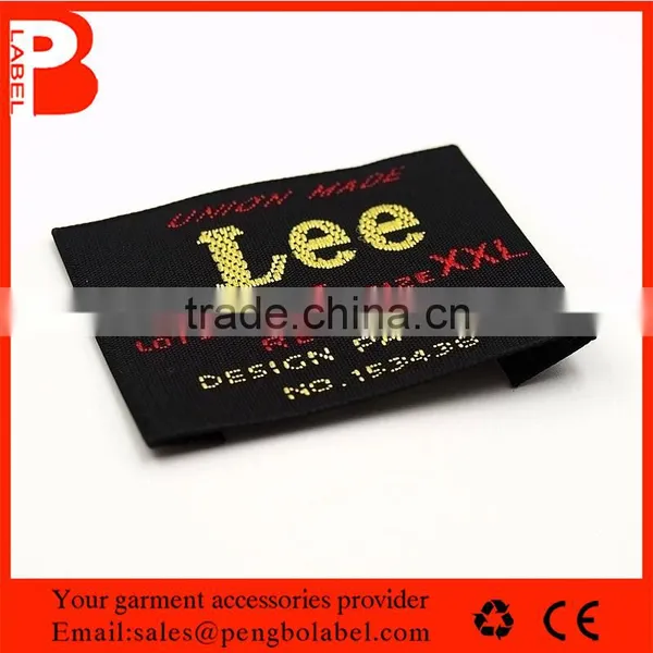 Garment Labels Product Type and Cloth Material Woven Labels for Clothing photo-4