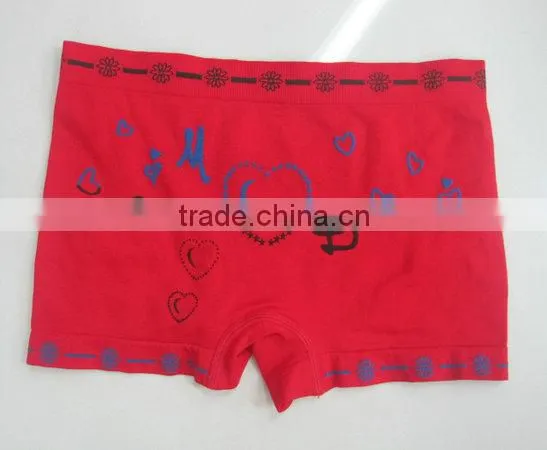 High Quality Nylon Sexual Boxer in Girls Underwear