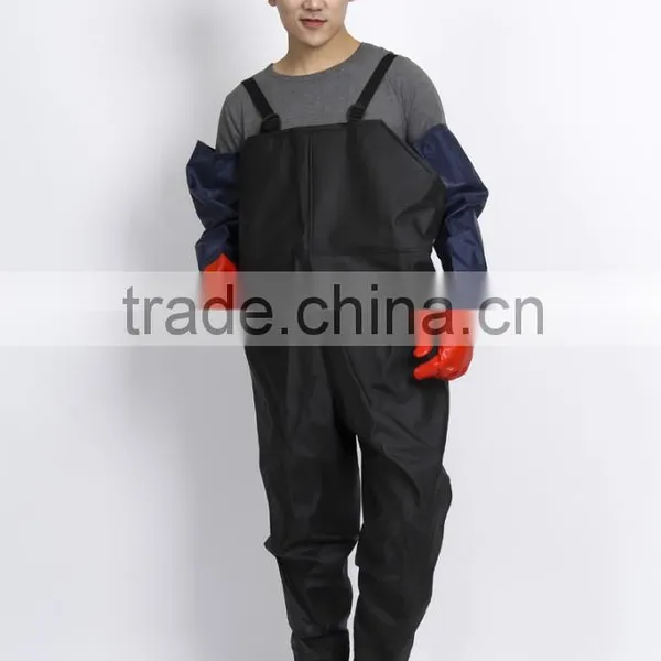 Factory OEM Camouflage Long Rain Poncho /long Raincoat Long Waders Pants for Adult photo-3