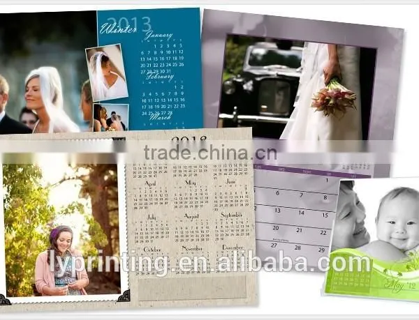 High Quality Desk Calendar Printing , Large Size Wall Calendar Printing photo-3