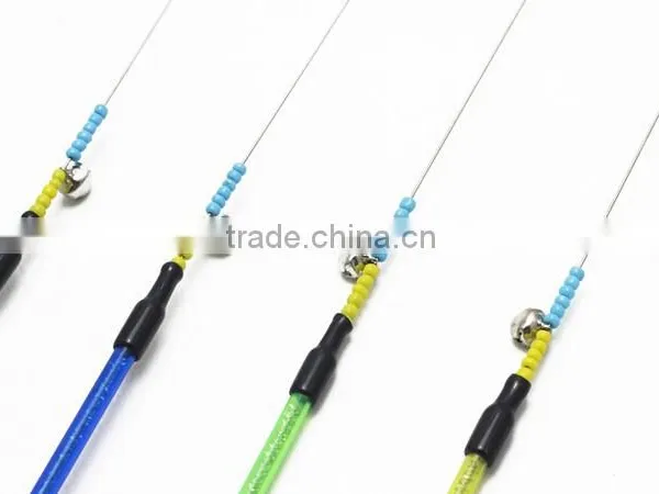 Funny Kitten Cat Toy Mouse On A Rod Teaser Belling Feather Play Pet Dangler Wand photo-2