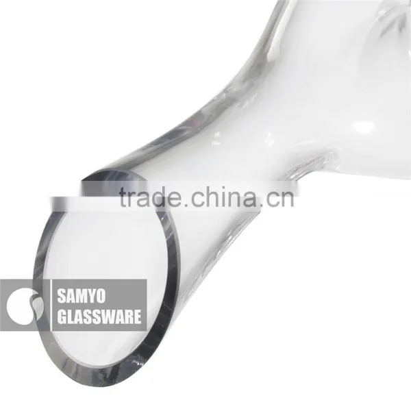 Samyo Handmade Classical Style Slant Crystal Glass Water Wine Decanter photo-3