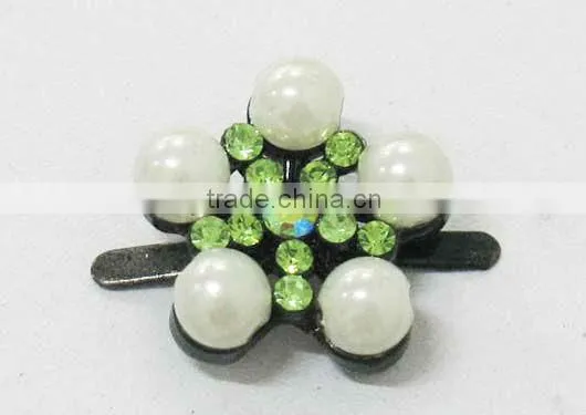 Colorful Buckle Flowery Diamond Metal Accessories for Shoes