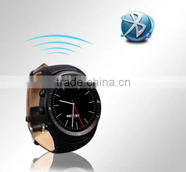 Round Display Android 4.4 Smart Watch With Sim Card Slot Support WIFI GPS Bluetooth Quality Choice photo-2