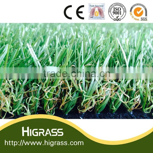 Higrass New Arrival 2015 Fake Grass Turf Synthetic Turf Lawn