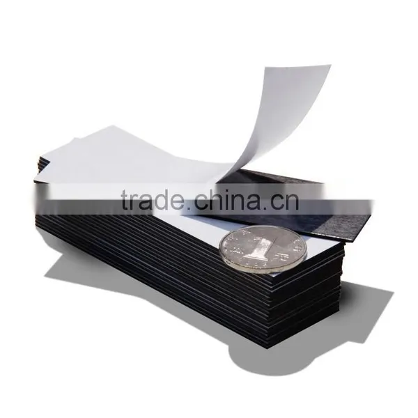 Flexible Magnet With Adhesive Rubber Magnetic Sheeting For DIY Rubber Magnet Strip