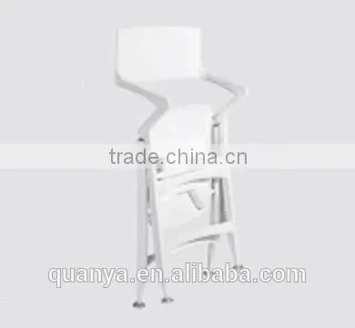 Home Garden White Plastic Recliner Outdoor Folded Chair/Plastic Stacking Chair