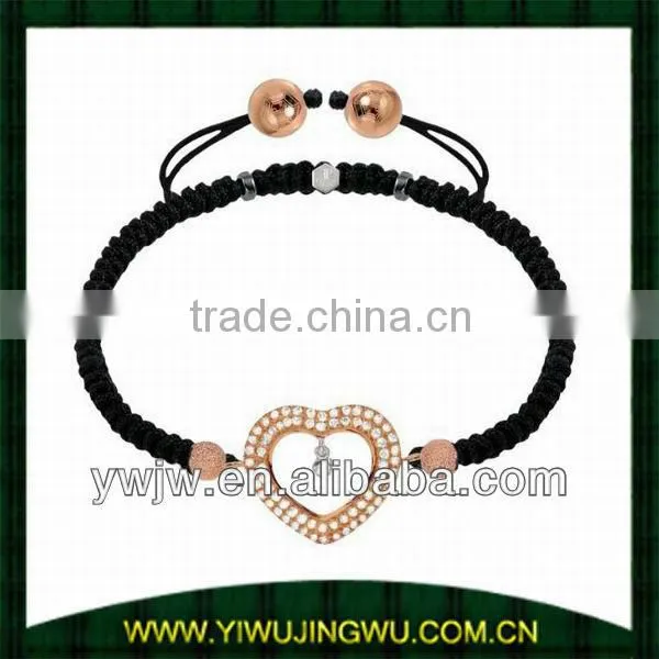 Fiji Style Bracelet With Heart Pendant(JW-G10541)