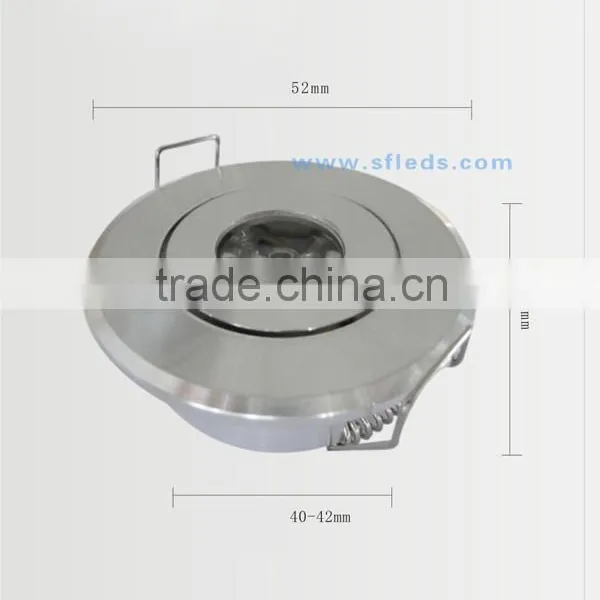 2016 New Products 12v 3watt Wholesale 3 Years Warranty Led Downlight 3w 85-265V CE Quality Choice photo-2