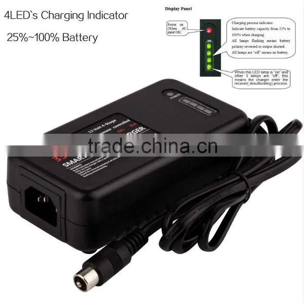 3A Electrical Vehicle Battery Charger 12V
