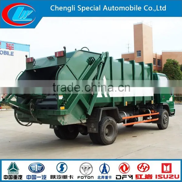15TON FAW Compactor Garbage Truck 8CBM 4X2 FAW Waste Container Truck photo-6