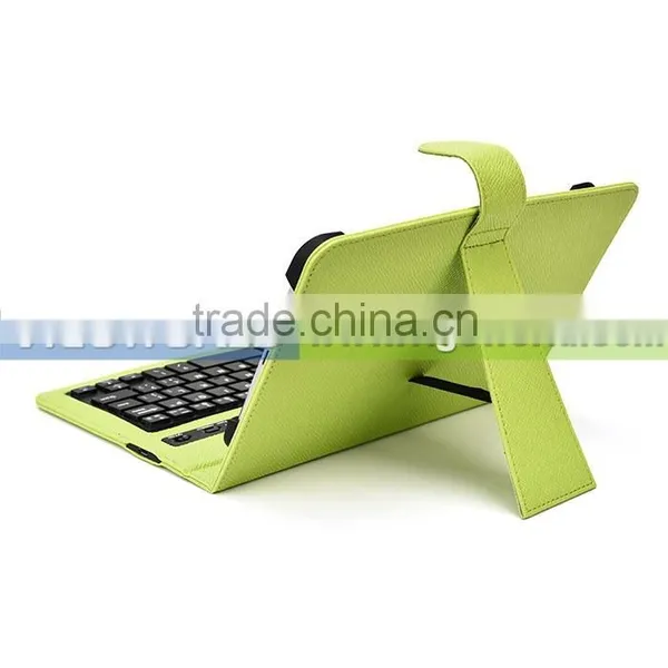 Booklet Style USB PC Keyboard Case With Slim Body in Size of 6"/7"/8"/9"/9.7"/10.1" Tablet Keyboard Case photo-5