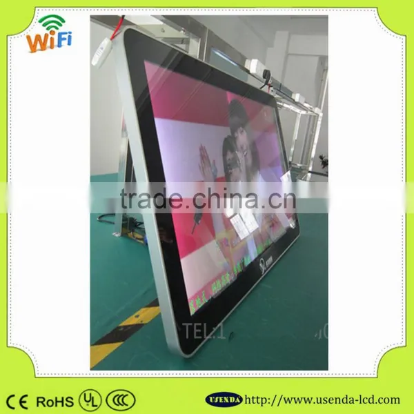 55inch Wall Mounted Advertising Player Indoor Touch Panel Information Kiosk Terminal With All in One pc photo-4