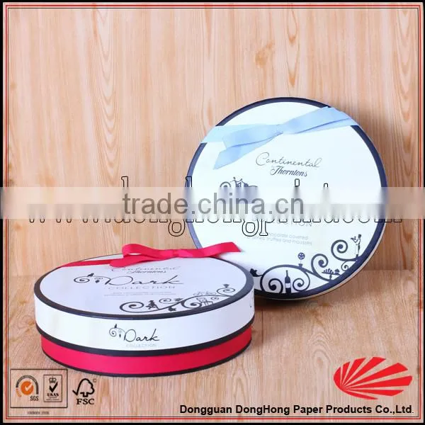 White Paper Barrel for Candy Chocolate photo-3