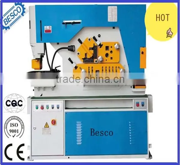 multi 80 mild steel hydraulic ironworker specification and technical data