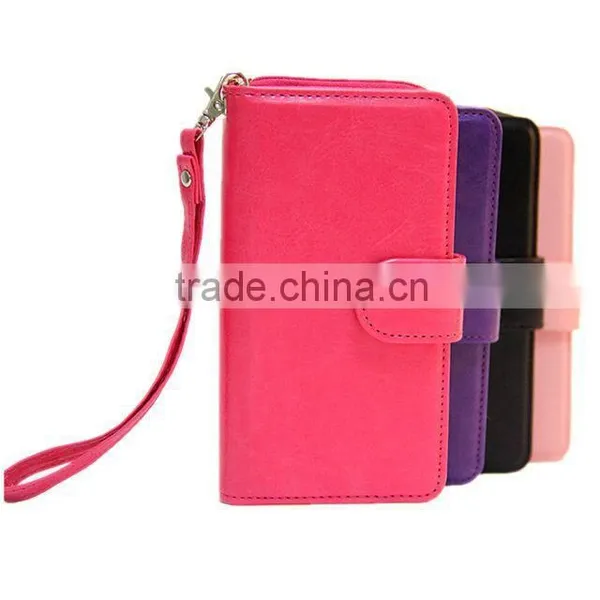 2015 Newest Universal Phone Case, Universal Smart Phone Wallet Style Leather Case