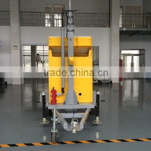 Solar Panel Diesel Generator Light Tower Vehicle-mounted Light Tower photo-3