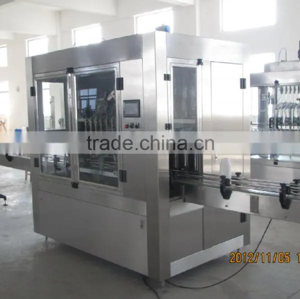 Automatic Flat Bottled Hydraulic Oil Filling Machine With Servo Motor photo-2