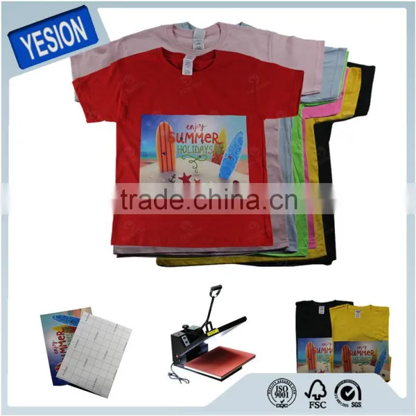 Yesion 3G Jet-Opaque Transfer Paper Wholesale, A3 Dark T-shirts Inkjet Printing Transfer Paper photo-2