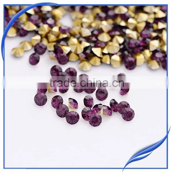 Point Back Chaon 8mm Rhinestone 888 Chaton Stone for Jewelry Accessary ,wedding Dress Saree photo-6