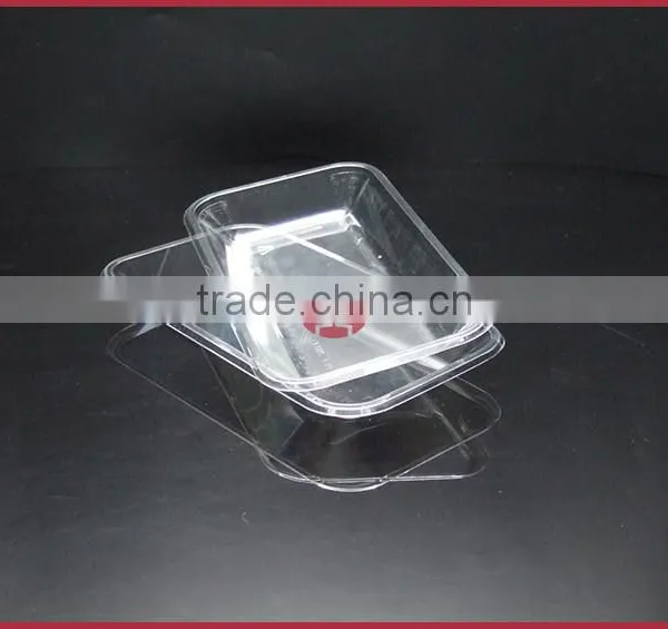 Disposable Products Plastic PET Blister Food Packaging Trays DY-PB002 Transparent photo-4