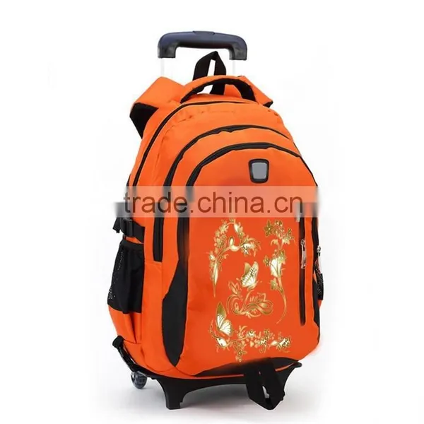 Korean Backpack With Wheels Wheeled School Backpack photo-4