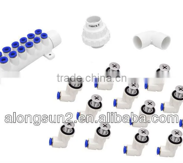 60-22B 2014 Foshan Whirlpool Bathtub Massage Nozzle Brass Air Jet Air Injector