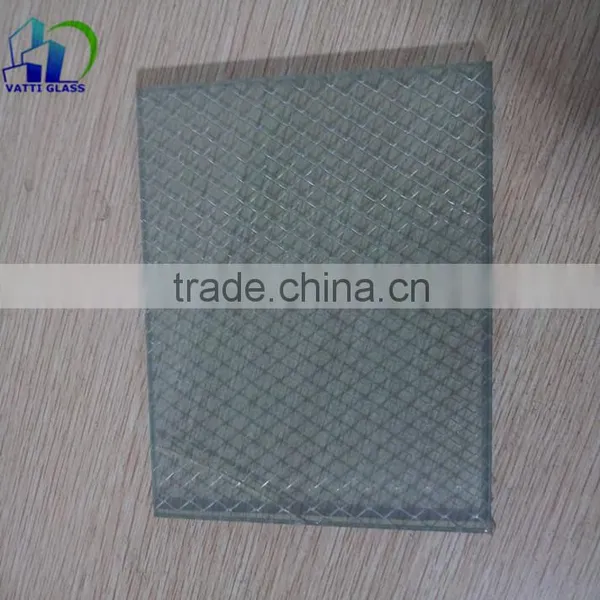 Fire-proof Glass Door Customizable Wired Glass, Wired Safe Glass, Wired Frosted Glass