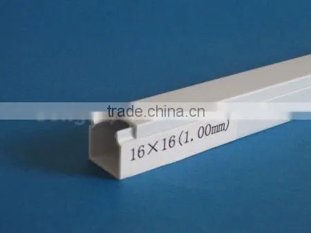 Small Sizes Network Pvc Trunking With Adhesive Tape 10x10/15x10/16x16 photo-4