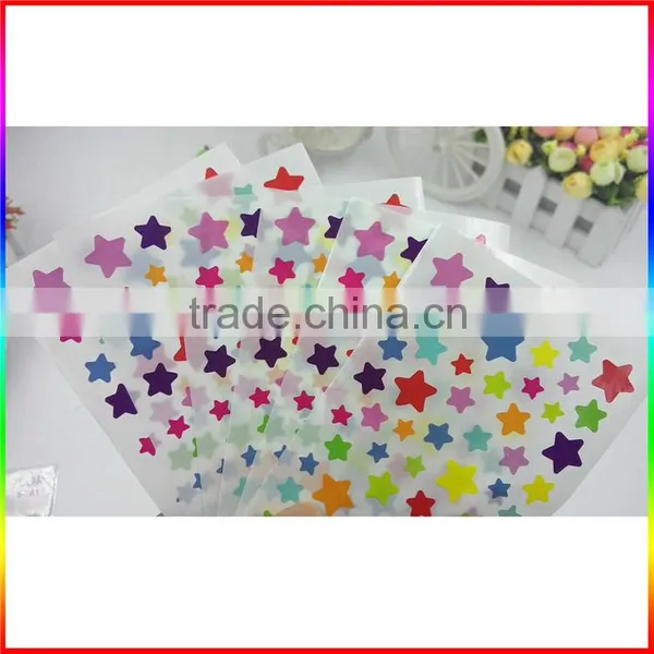 Lovely Kids Paper Star Shape Stickers Manufacturers, Suppliers, Exporters photo-2