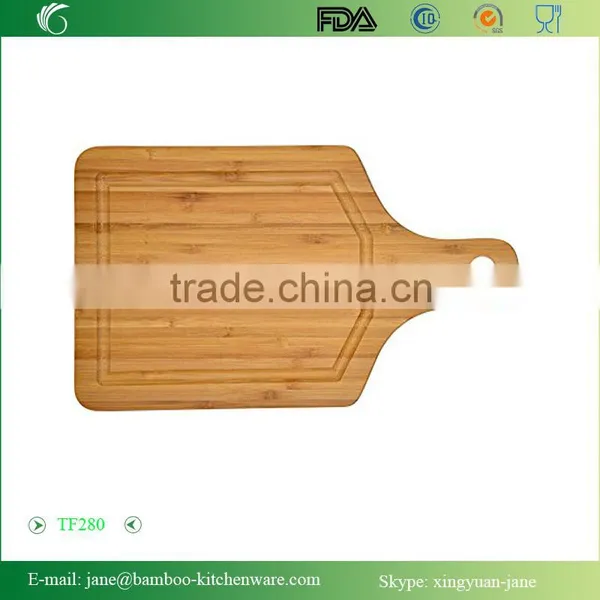 Strong and Durable Bamboo Cutting Board Set With Knife Dull photo-4