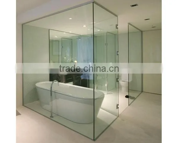 Tempered Sliding Glass Frameless Shower Door photo-2