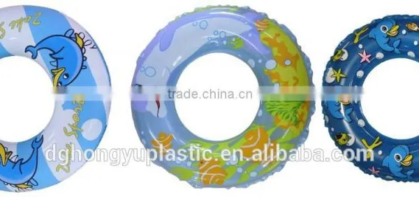 Bright Color Inflatable Swimming Ring photo-2