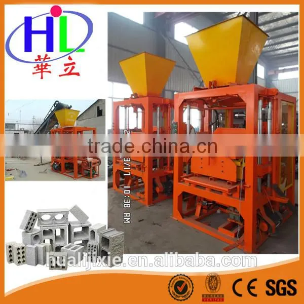 Good Price QT4-25 Semi-automatic Hollow Block Making Machine photo-2