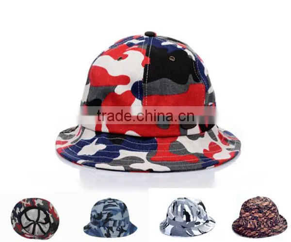 New Boonie Blue Denim Jean Bucket Hat Fruit Washed Fishing Cap photo-4