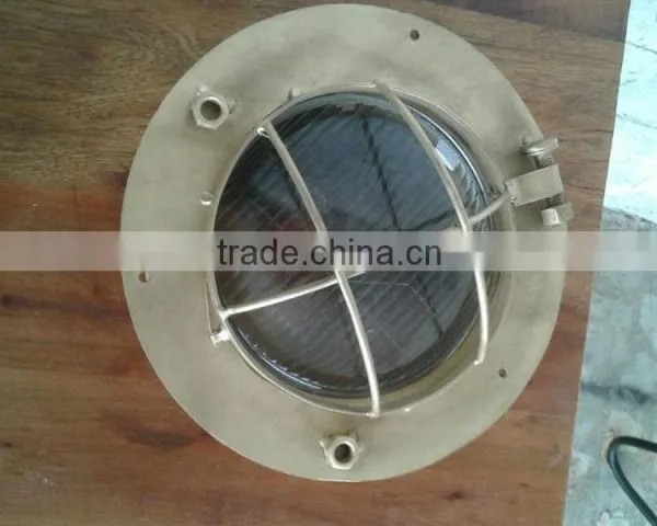 Antique Brass Finish round celling lamp