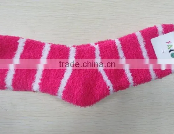 Fluffy Stripe Socks photo-6