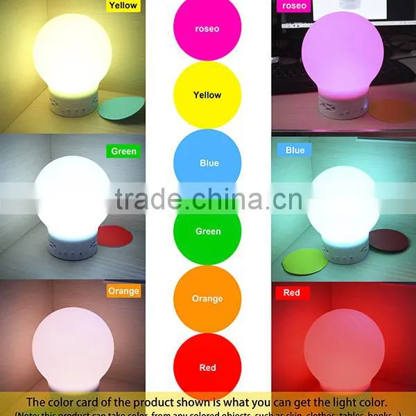 2015 Best Selling Smart Tiger Color up Music Lamp, photo-6