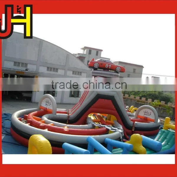 Car Inflatable Obstacle Courses/water Obstacle Slide for Sale photo-3