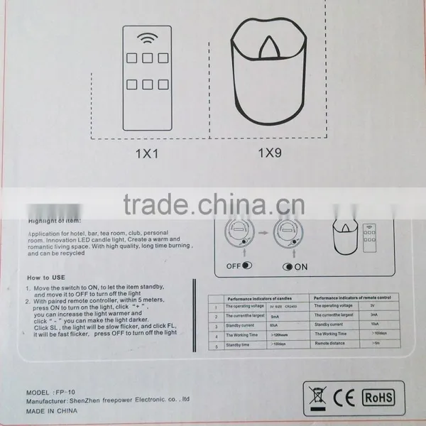 Remote Control Led Tea Light for Christmas Gift, Room Decoration, Bar photo-6