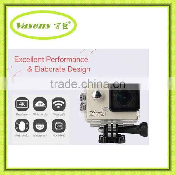 WiFi FHD Camera 30m Waterproof Mini Ultra 4K Sports Action Camera photo-2