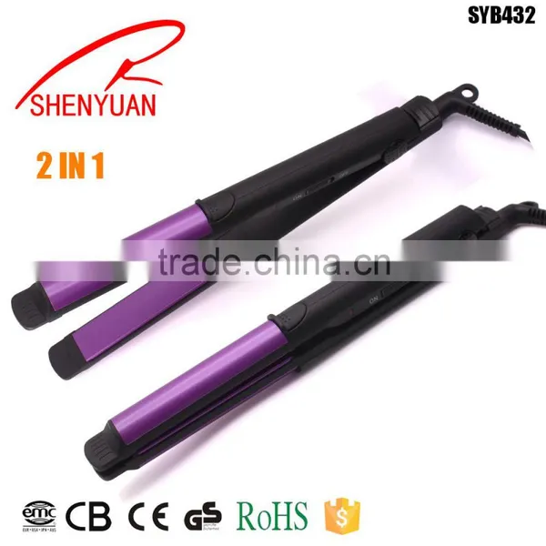 Brand New PRO Nano Titanium 1 1/2 Plates Ceramic Hair Straightening Flat Iron With 110v US PLUG and 220v EURO PLUG photo-3