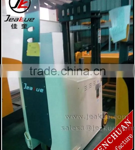 1T Narrow Aisle Battery Operation Electric Forklift photo-2